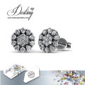 Destiny Jewellery Crystal From Swarovski Flower in Bloom Earrings